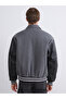 From Uzg Store to Style Keepers: Leather Detailed Sleeves Shirt Roba Collar Men's Coat - 6