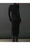 Rochie lunga, Negru - 2