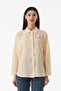 Striped Ribbon Printed Long Back Casual Shirt - 8