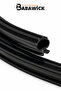 Glass Balcony Wick 10mm Height 5m Length Bristle Wick Alternative for Dust and Rainwater Insulation - 5