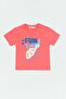 Fun Embroidered Crew Neck Boy's T-Shirt