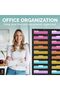 Heavy Duty Storage Pocket Chart for Classroom, 20 Pocket Storage Organizer with 4 Over-Door Hangers - 2
