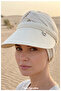 100% Polyester, Luxury Quality Crown-Shaped Visor Hat for Women (57-58 cm) - 5