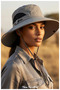 Unisex 9 cm Safari Hat with Visor and Mesh - Camping, Fishing, Outdoor Nature Hat - 5