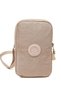 Beige Women's Crinkle Crossbody Shoulder Bag Water Resistant Phone Bag Daily - 3