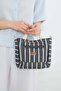 Basic Text Printed Linen Bag - 3