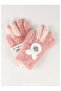 95% Acrylic 5% Elastane, Girls' Soft Gloves (Age 4-8) - 3