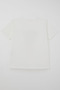 Girl's Short Sleeve T-Shirt with Lemon Print, Ages 9-14, Ecru - 4