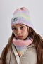 Knitwear Scarf for Girls A6159A824Wn - 5