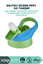 500ml New Collection Tritan Children's Water Bottle with Silicone Straw and Handle for School - 2