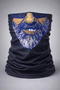 Bearded Face Patterned Baf Buff – Multi-Purpose Neck Gaiter &amp; Amp;Amp; Mask 1 No (5343) - 2