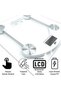 Digital Square Glass Scale Impact Resistant Scale High Precision Weighing Scale TF 1052 - 4