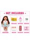 Realistic Baby Girl Doll with Long Hair, Soft Body, Princess Dress, Feeding Bottle, Story Book, Hair Accessory, Diaper, Remote Control Music Function, Interactive Pretend Play Toy Gift for Kids - 4