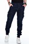 Cd422 Cargo Pocket Elasticated Narrow Leg Camouflage Trousers - 2