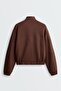 High-neck cropped jacket - 6