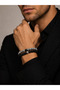 Jasper and Lava Stone Natural Stone Bracelet Combination - 3