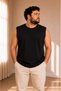 Men's Oversize Zero Sleeve T-Shirt S-M-L-Xl-2Xl