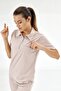 Cream Polo Luxury Lycra Suit High Quality Lycra Scrubs Uniform - 6