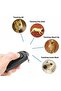 black Pet Multifunction 2 in 1 Clicker & Whistle Dog Trainer Clicker With Keyring Pet Puppy Trainer - 5