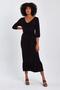 V-Neck Ruffled Long Dress (B22-247A) - 2