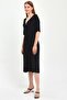 CROWACE COLLAR SIDE SLIT DRESS (B23-00132) - 3