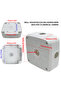 115-115-50(1PCS) 5inch Safety camera base junction box, universal electrical box for CCTV surveillan - 2