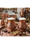 Copper Embroidered Cup - 4