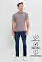 Men's Burgundy Slim Fit Non-Shrink Cotton Polo Shirt