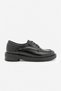 Women's Oxford Lace-Up Masculine Casual Shoe Nesan black - 3