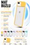 Apple iPhone 7 Plus Case Camera Sliding Matte Back Surface Color Frame Lens Cover - 7