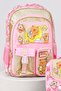 X Dekomus Golden Dream Collection Large Size School Bag and Lunch Box Set - 2
