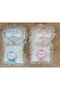 Baby Girl 3-Piece Swaddle & Pillow Set - White Pink & Lace Newborn Hospital Release Set - 8