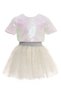 3-7 Years Old Magic of Love Girls' Set-Ecru - 2