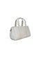 Duki Daso Cream Hand and Shoulder Women's Bag with Accessory Detail |   Summer T8508 Cream Color Single Compartment Zipper Pocket - 5