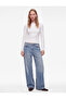 Modal Blend Slim Fit High Collar Long Sleeve T-Shirt - 2