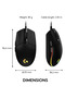 Mouse gaming G203, iluminare RGB LightSync, Negru - 2