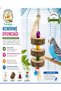 Trendme Natural Bell Bird Nibbling Toy