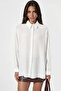 Women's Long Oversize Shirt 1497 - White