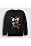 سويت شيرت أسود ثابت للجنسين من Steady Nct Wish 599441tt