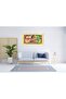 Patterned fabric wall covering, tapestry - 5