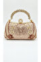 Luxury Evening Dress Evening Bag, Special Design Stone Handle Chain, Elegance and Sophistication, 16×23 cm - 5