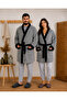 Welsoft Kimono Plush Fleece Unisex Dressing Gown