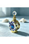 4pcs Crystal Perfume Essential Oil Bottle 12ml D9333 - 4