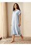 Set of 2 - Sleepshirt Short Sleeve Roll-Up Cuff Viscose - 8