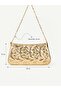 Women's Star Embroidered Chain Strap Shoulder Bag - 4