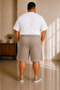 Men's Plus Size Capri 3XL 4XL 5XL 6XL 7XL 8XL 9XL - 5