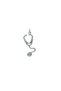 Minimalist Stethoscope Figured Necklace – Health Themed Jewelry with 60 cm Chain - 2