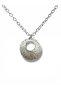 Circle Charm – Unisex Necklace with Round Motif (60 cm Chain)