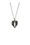 Unisex Necklace with Aesthetic Feather Wings and Heart Figure – Elegant & Romantic Style Icon