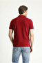 Polo Neck Slim Fit Embroidered 100% Cotton T-Shirt - 3